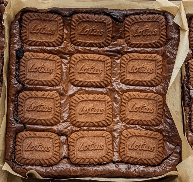 Biscoff Brownies