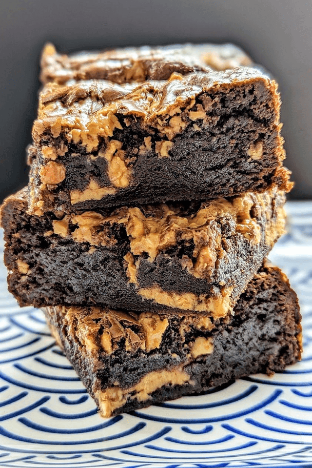Peanut Butter Brownies